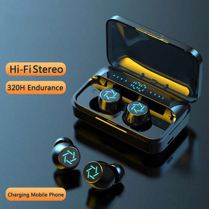Bluetooth наушники вкладыши Наушники стерео Hi Fi True Беспроводной спортивные игры In Ear
