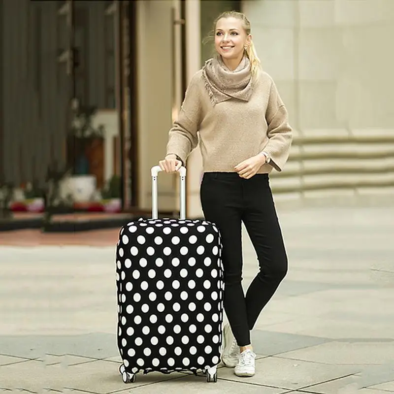 Suitcase Cover Luggage Protector Dust Cover 18-26inch Suitcase Trolley Case 5 Colors