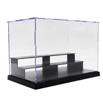 

3-Tier Dustproof Clear Acrylic Action Figure Model DIY Display Case Storage Box Keep your collectibles dust free