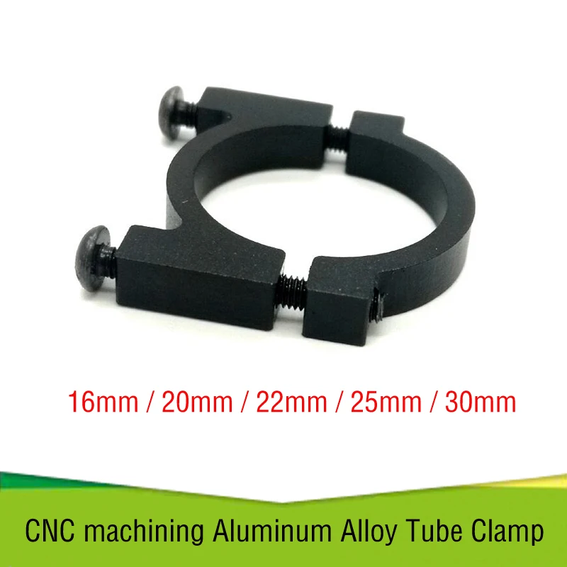 CNC machining Aluminum Alloy Tube Clamp for 16mm 20mm 22mm 25mm 30mm Carbon tube connection Multi-axis drone frame | Игрушки и хобби