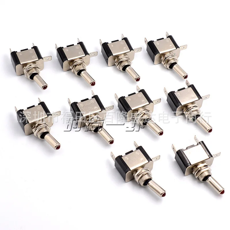 

Wupp Car Boat Caravan Buttons Swing Toggle Switch Light Included LED Ship Headlamp Switch Modified 12V