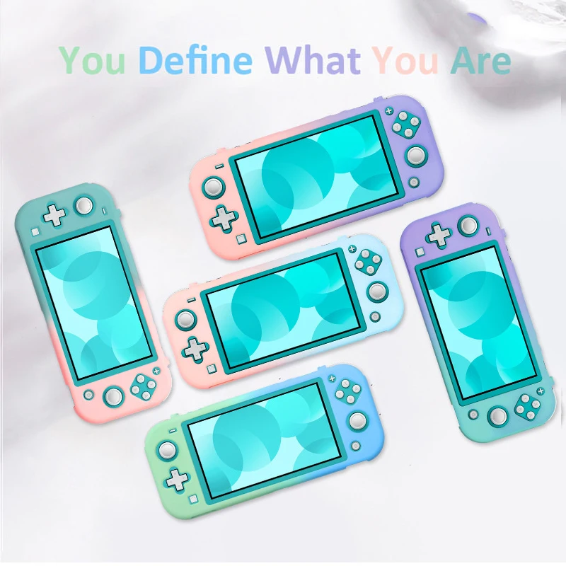 

Case for Nintend Switch Lite Mini Colorful Plastic Protective Case Cover Shells for NintendoSwitch Lite Fundas Coque Accessories
