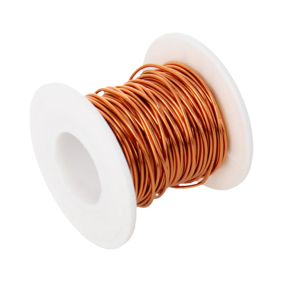 Cu-Draht 0,1mm  copper magnet wire 160 mm oranje arancio SMD LED 0805 ORANGE 