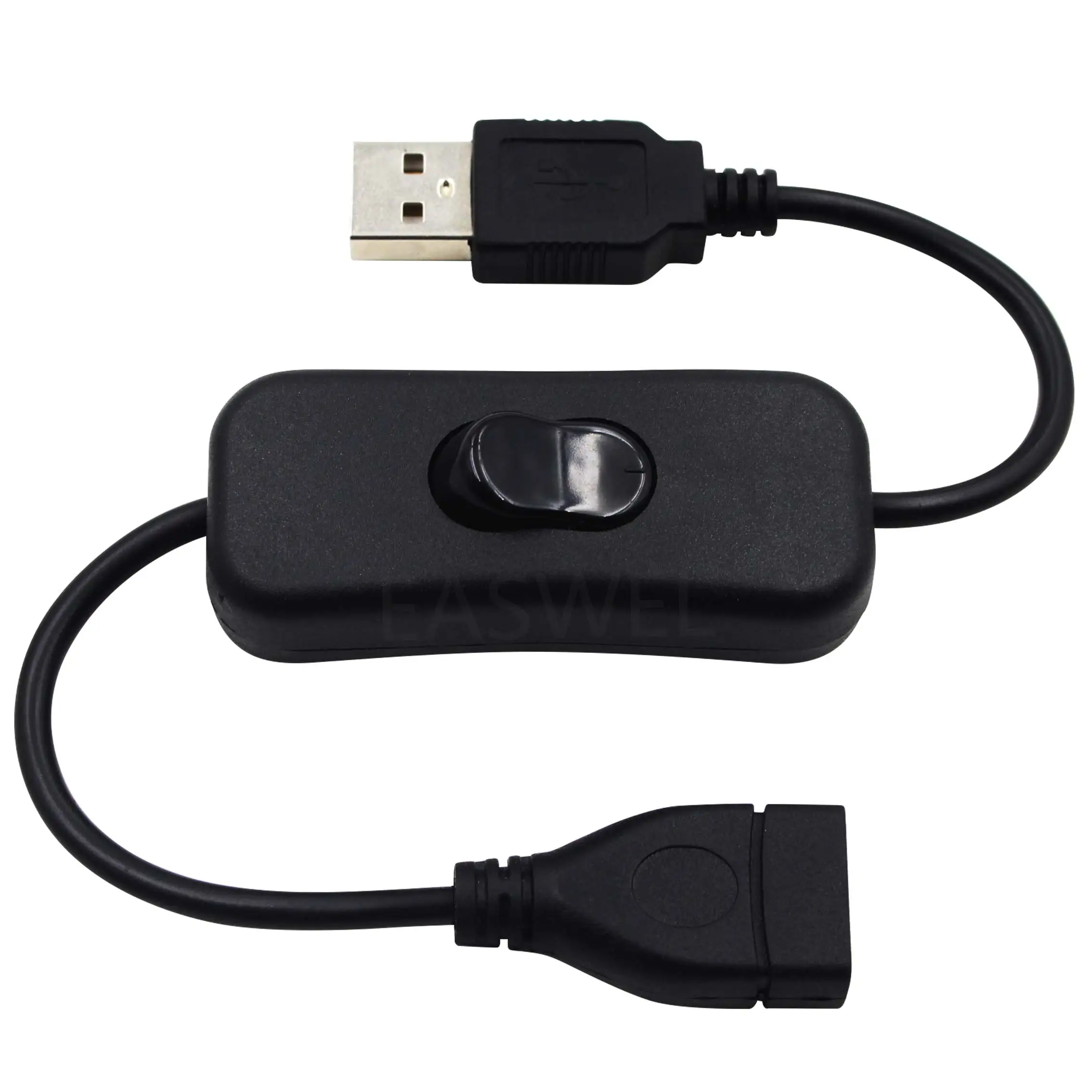 50 шт. USB мужчин и женщин удлинитель с переключателем вкл/выкл Q1T7