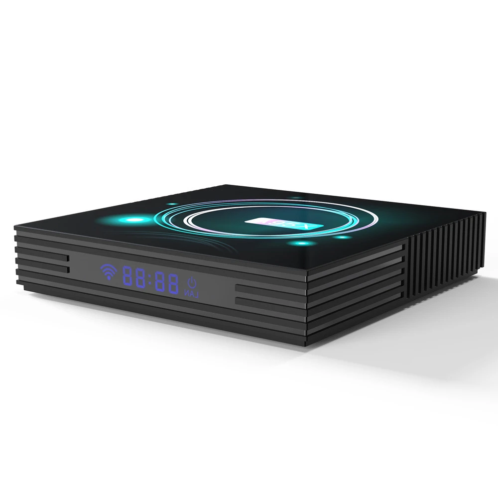 YITESIKAI A95X F3 Slim Smart TV Box Android 9.0 Amlogic S905X3 4GB 64GB Plex 8k Media player 2.4G/5G Wifi 100M BT Set Top Box