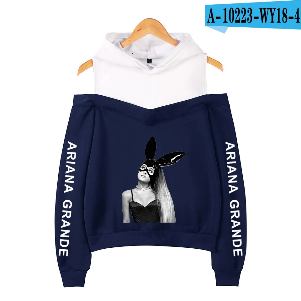 Dhidblue Ariana Grande, толстовка, толстовки для мужчин и женщин, уличная одежда, толстовки, больше размера d, толстовка размера плюс 4XL, модная одежда, товар - Цвет: Dhidblue