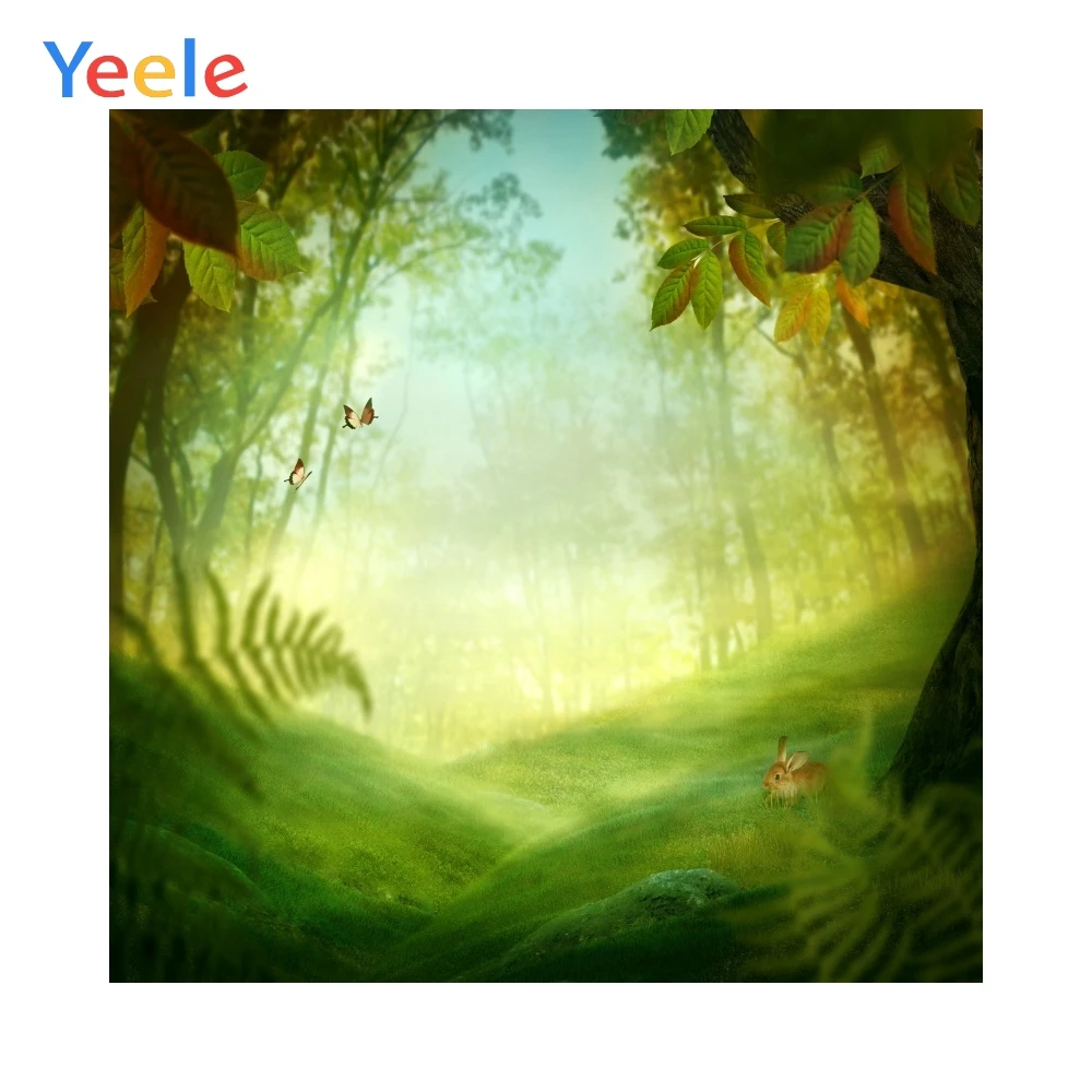Yeele сказочный лес кролик Фотофон Детские Портретные фотографии фоны на заказ