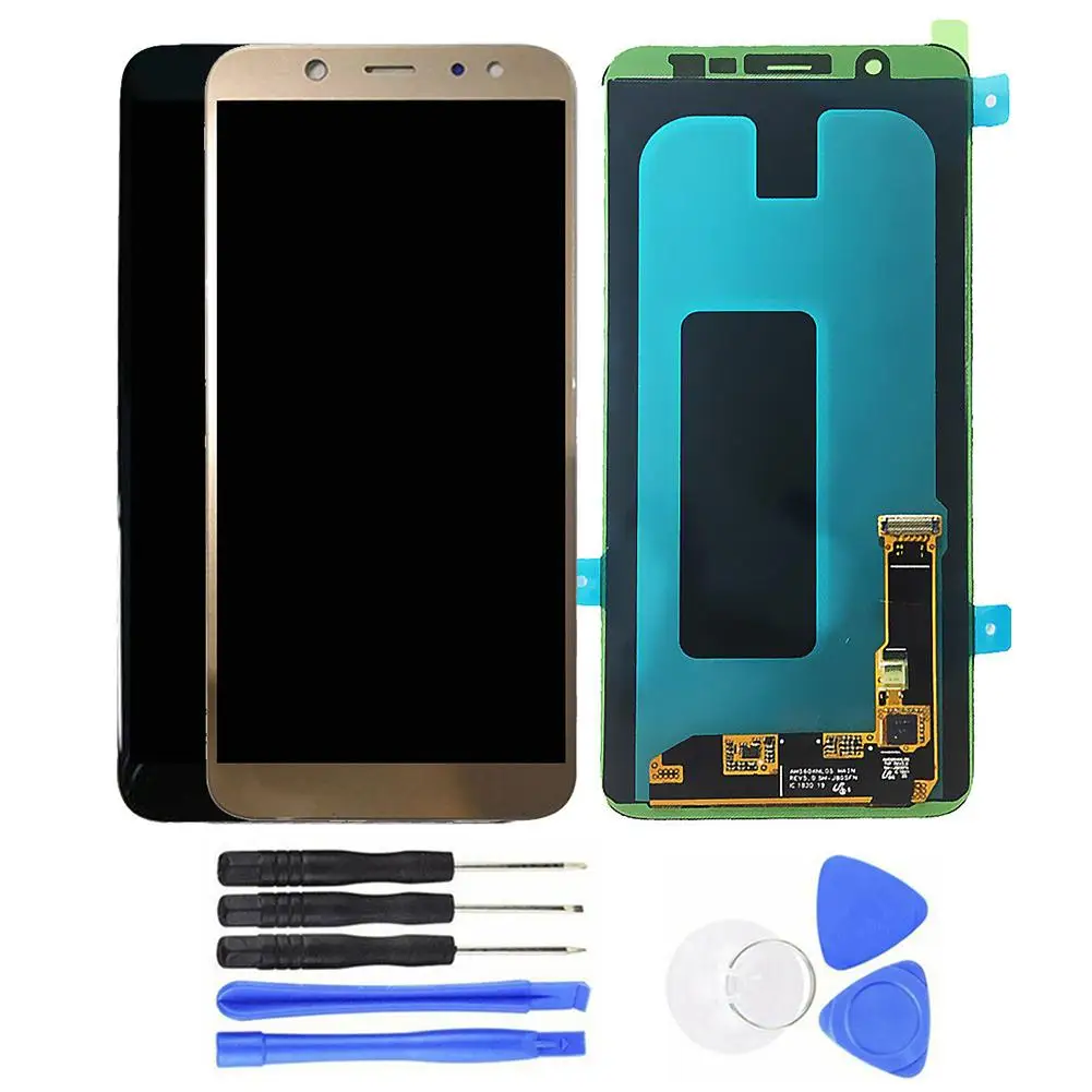 ЖК-дисплей сенсорный экран дигитайзер для Sam-sung Galaxy A6 Plus SM-A605F