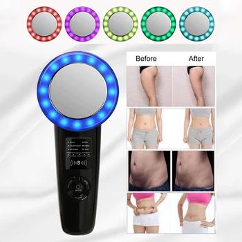 

6 in 1 Ultrasonic EMS Body Slimming Massager Fat Burning Device Skin Care