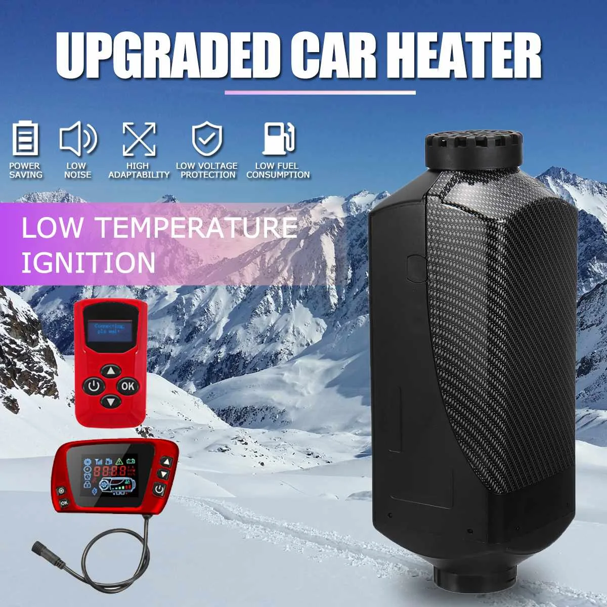 12V 8KW 8000W Gild Air diesels Heater Car Heater For Trucks Motor-Homes Boats Bus+LCD Monitor Switch+Remote Control