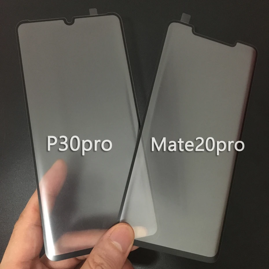 3D закругленные края полное покрытие матовый экран протектор для huawei P30 Pro mate 20 Pro 30 9H закаленное стекло против следов от пальцев
