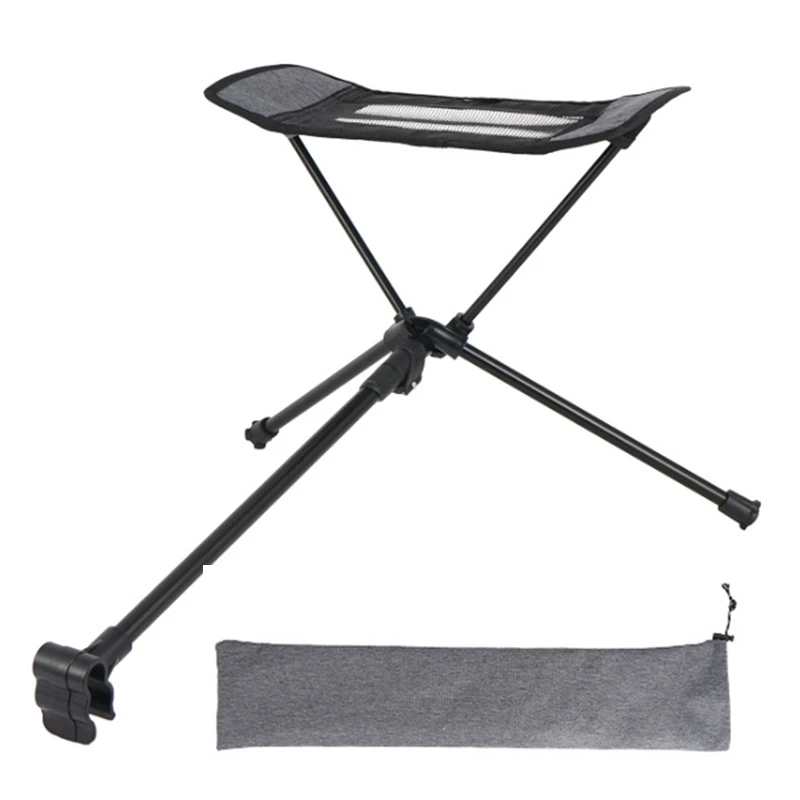 

WSFS Hot Outdoor Folding Footrest Portable Recliner Footrest Extended Leg Stool Can Be Used with Folding Chair