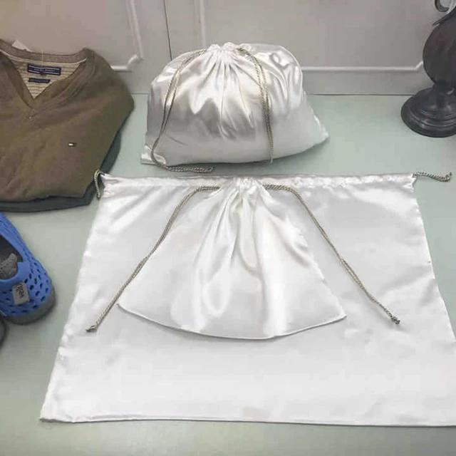 Custom Satin Drawstring Bags  Silk Bags Packaging Wigs - Jewelry Packaging  & Display - Aliexpress