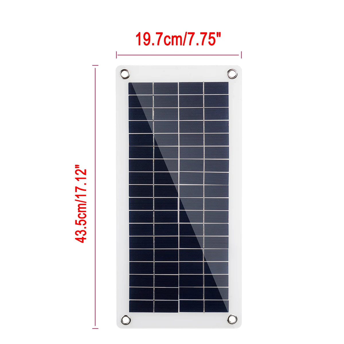 With10A/20A/30A контроллер 60 Вт/18 в солнечная панель двойной USB выход солнечные элементы поли солнечная панель для автомобиля яхты батарея Лодка зарядное устройство