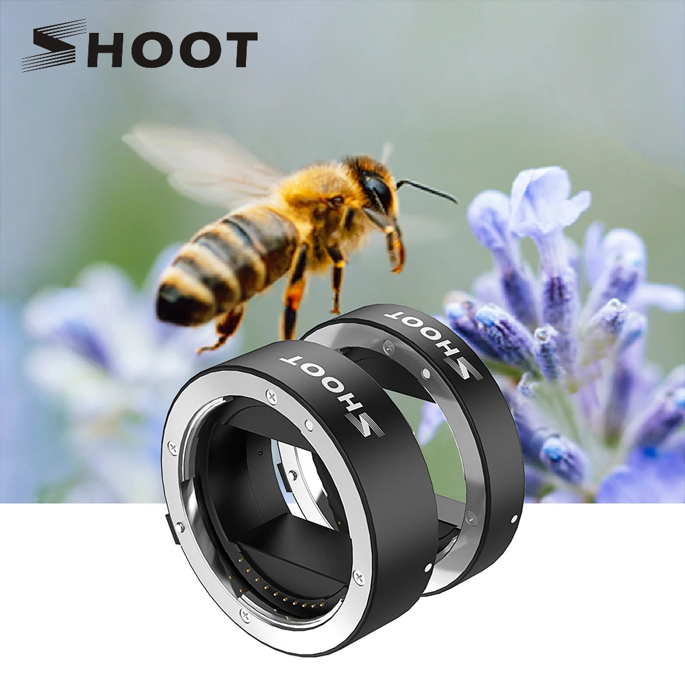 Удлинительное Кольцо для макросъемки с автофокусом Sony E-Mount APS-C и полнокадровых
