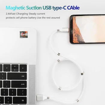 

To Eliminate Tangle Mess Forever Magnetic Absorption Nano Data Cable SuperCalla Charging Cables Redesigned For Huawei