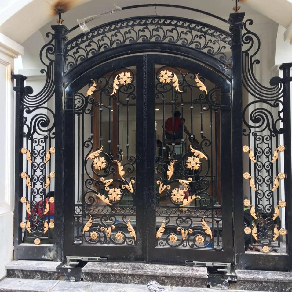 photo Design Of Iron Gates For House wrought iron gate design for home