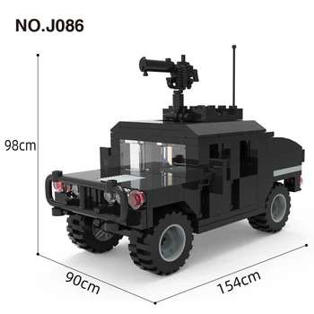 

204Pcs Bricks Toys SUV Off-road Desert Mlitary Car Building Blocks Assembled Model Sets Kits Educational Toys For Children