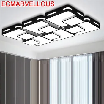 

Lighting Candeeiro Lustre Industrial Decor Lampada Lampen Modern LED Plafonnier Luminaria Teto De Lampara Techo Ceiling Light