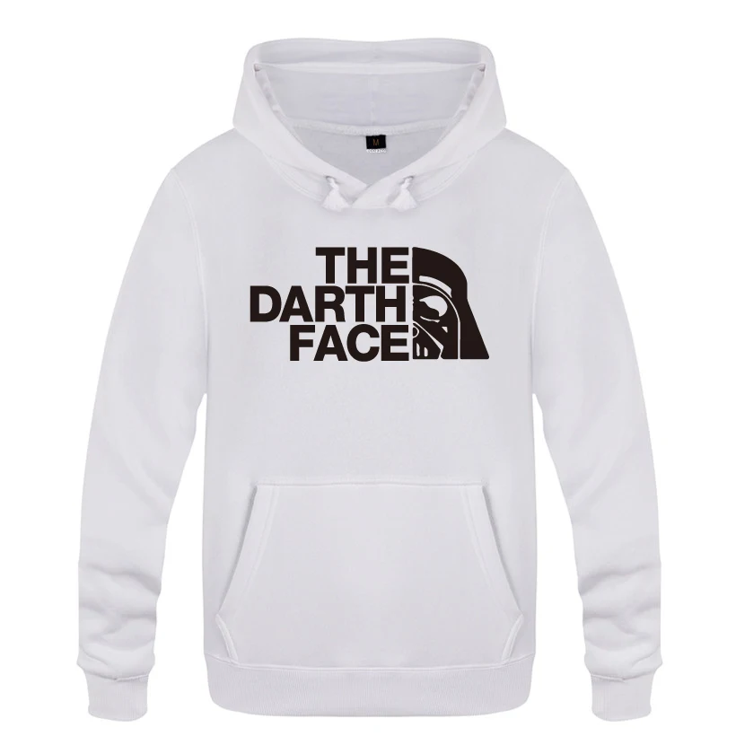 The Darth Face Star Wars Новинка толстовки мужские мужские пуловеры флисовые толстовки с капюшоном