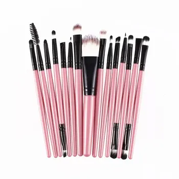 

Buyit15pcs/set Makeup Brushes Sets Kit Eyelash Lip Foundation Powder Eye Shadow Brow Eyeliner Cosmetic Make Up Brush Beauty Tool