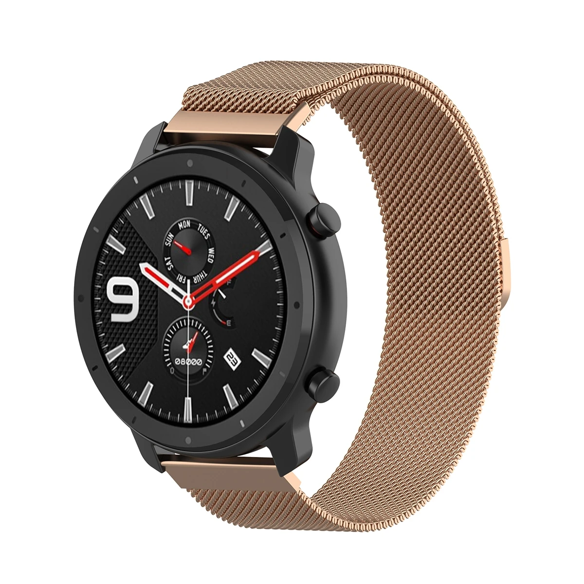 Для Amazfit GTR 42 мм металлический ремешок Магнитный из нержавеющей стали высококачественный сменный Браслет для Amazfit GTR ремешок 42 мм