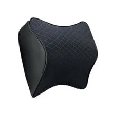 1 шт. Автомобильный подголовник черная прокладка из пены с эффектом памяти подушка поддержка шеи Подушка Защитная внутренняя Замена внутренние аксессуары Запчасти