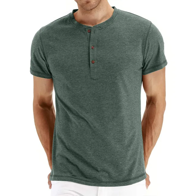Tops Men Casual T Shirt Fitness Men's Sportswear Short Sleeve Solid T-shirts Male Jogging Gym Tee  1