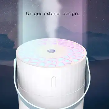 

Air Humidifier USB Ultrasonic Aroma Diffuser 3 in 1 mini Essential oil Diffuser with LED light USB fan for Car Home Humidifiers