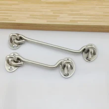 Горячее предложение, нержавеющая сталь, застежка для окна, двери, крючок, замок с защелкой, бесшумные держатели, замок с защелкой TI99