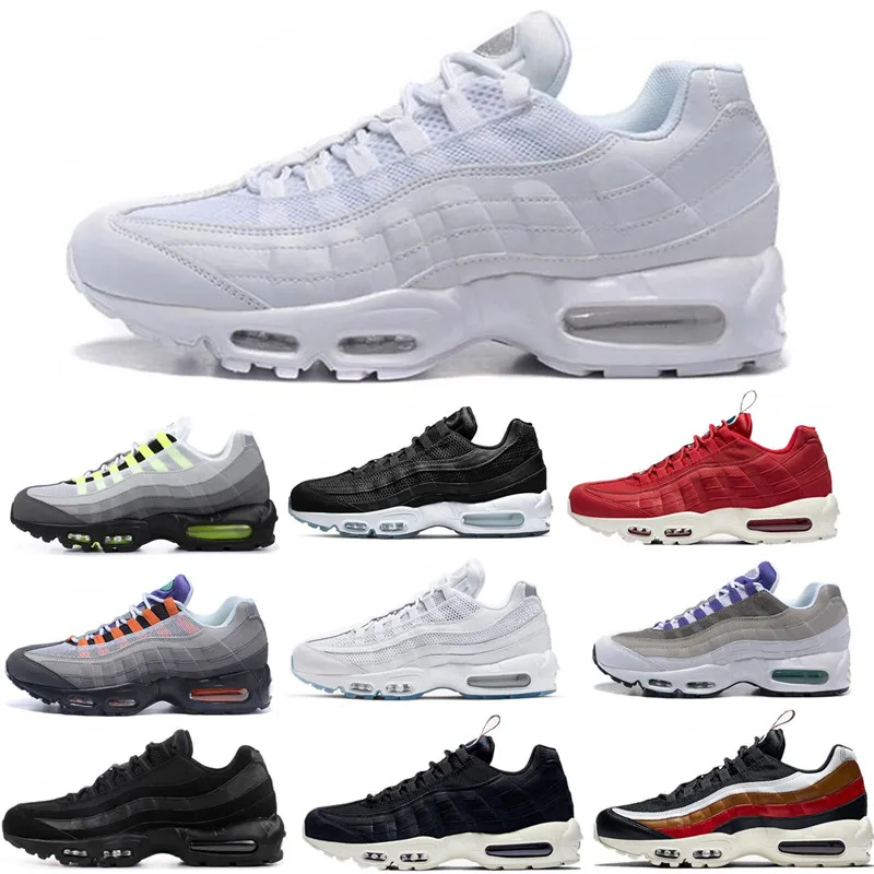

Hot Sale Classic 95 Running Shoes Sports Triple Black White Neon Navy Chaussures Designer AthleticÂ SneakersÂ Trainers 40-45