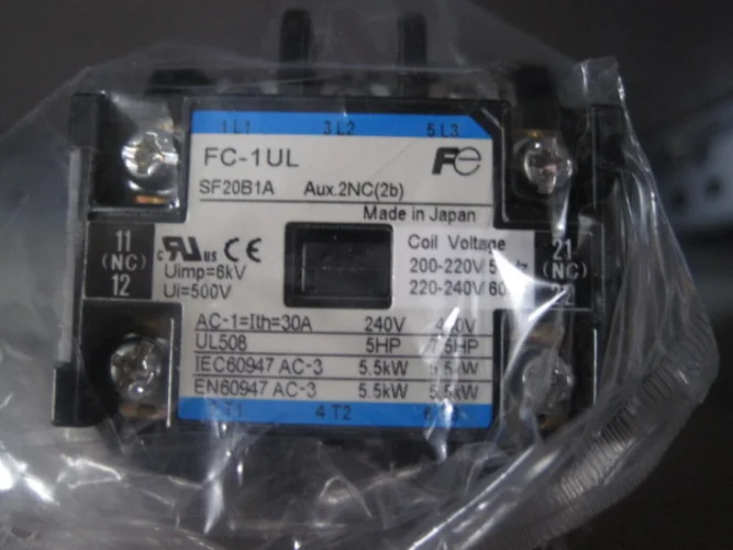 FC-1UL FC1UL 1 шт. Новый контактор Fuji Бесплатная доставка | Безопасность и защита