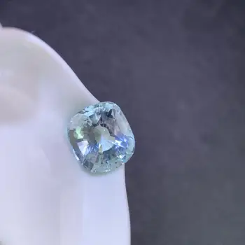 

Q301 Nature 6.42ct Blue Aquamarine Loose Stones for Necklace Make Loose Gemstones for Jewelry Making