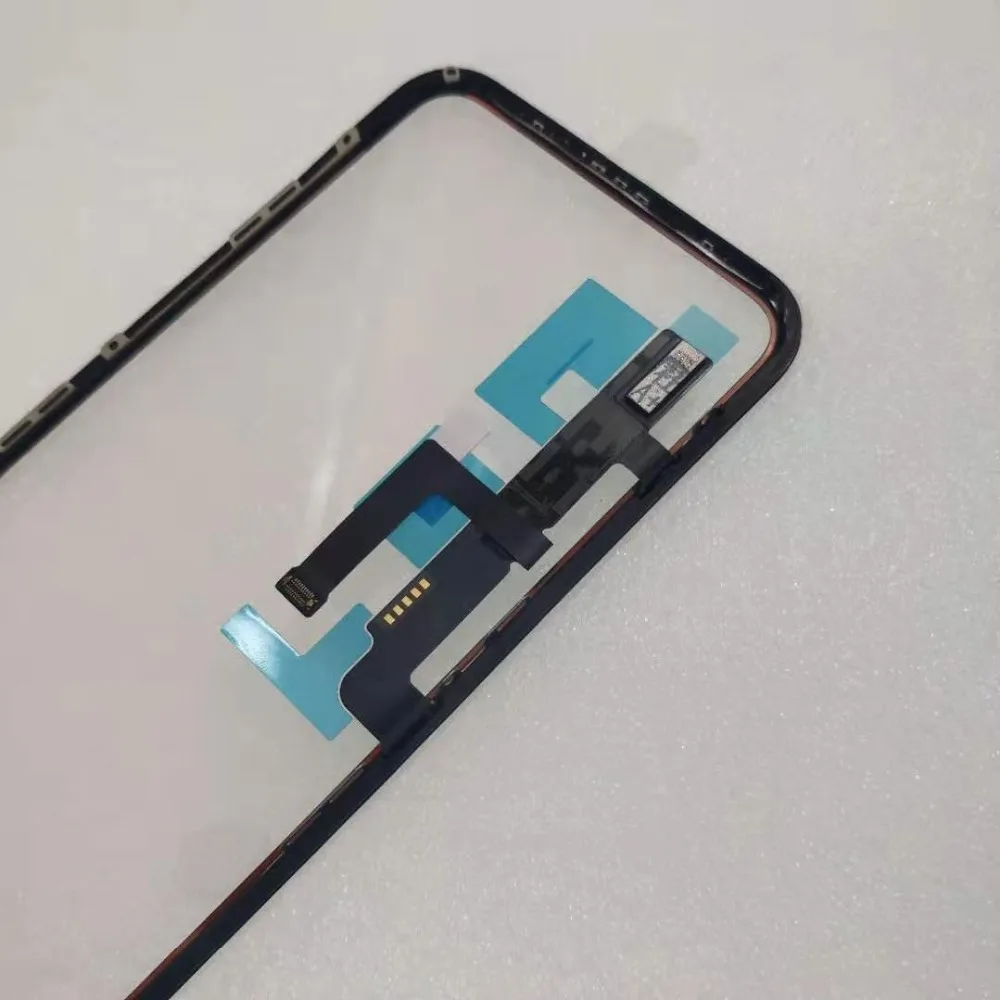 Высококачественный сенсорный экран дигитайзер с рамкой экрана для iPhone 11 Pro Max Сенсорная Панель переднее стекло экран Запасные части