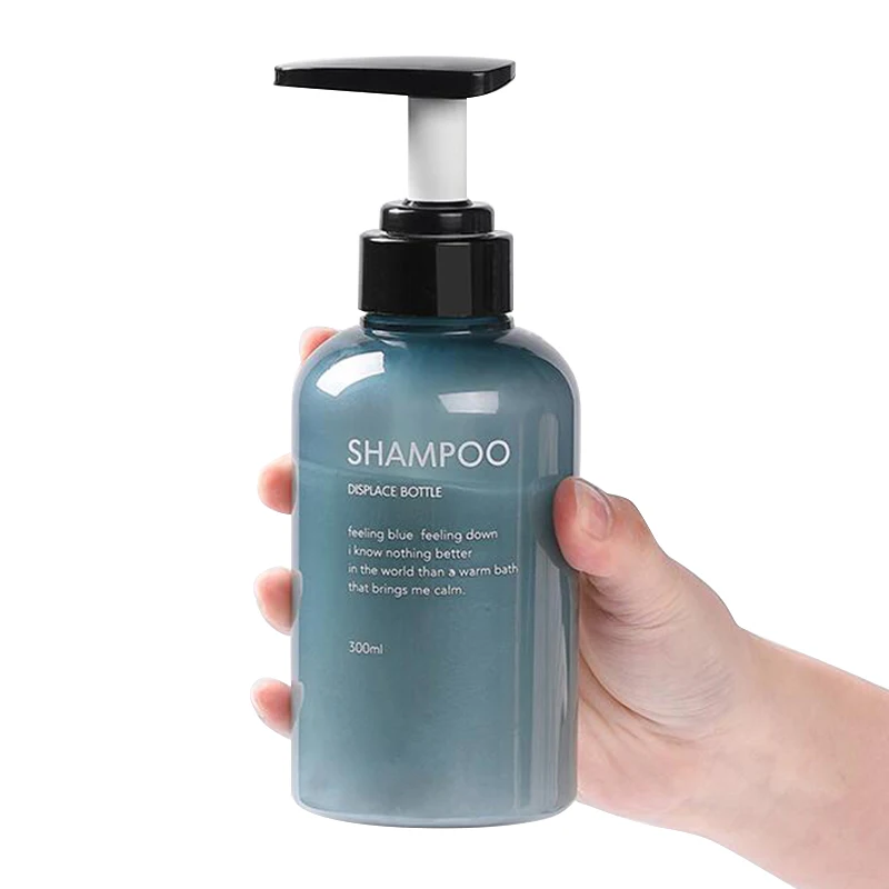 Shampoo Dispensers Bathroom Body Soap Dispenser Refillable 3Pcs/set 300ML/500M