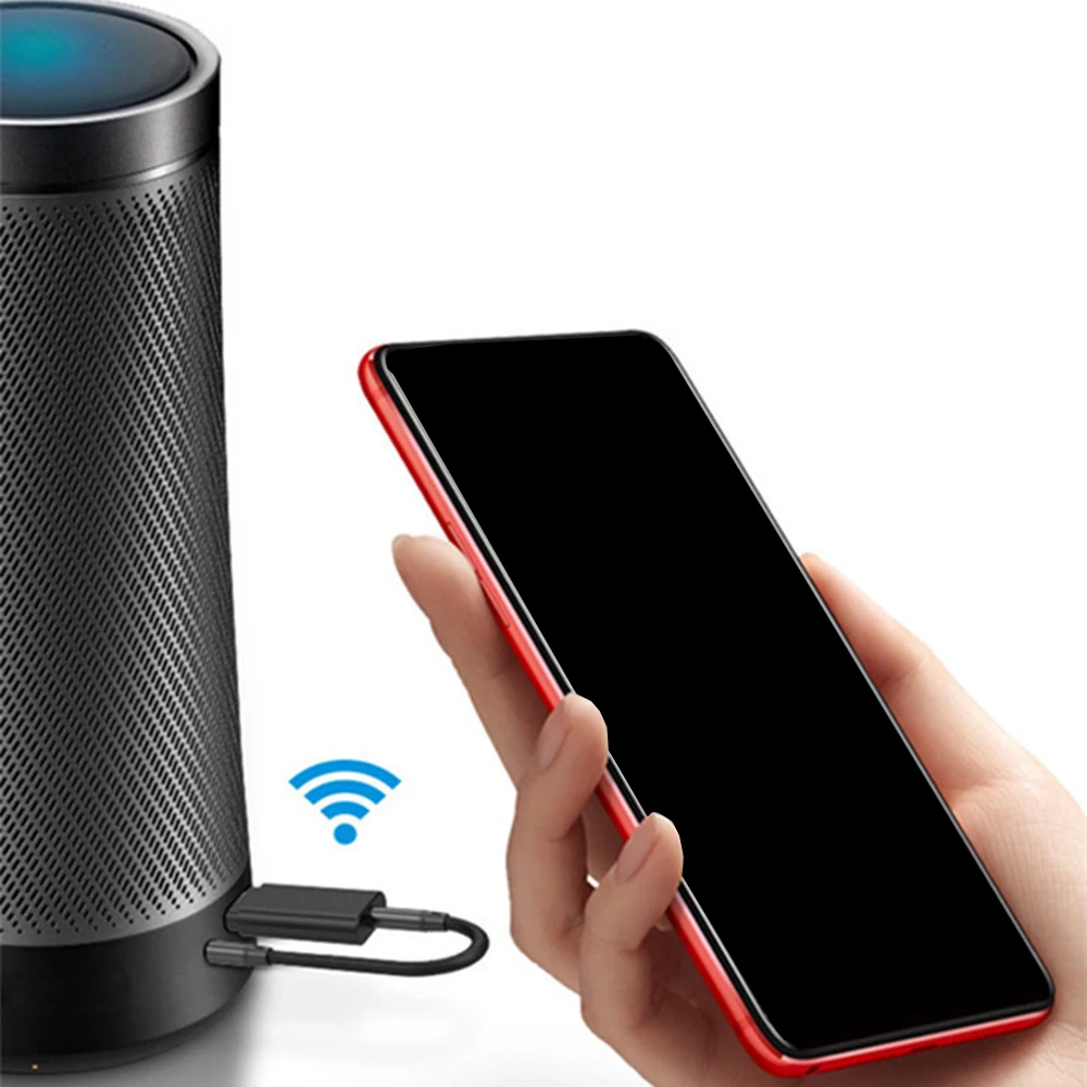 Беспроводной Bluetooth 5,0 аудио стерео приемник и передатчик 3,5 мм Aux и Usb Выдвижной Bluetooth 2-в-1 аудио приемник