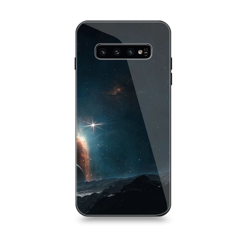 Мобильный чехол для телефона Стекло для samsung A10 A20 A30 A40 A50 A60 A70 S7 край S8 Plus Note 8 9 S10 крышка модные рельсы для поезда