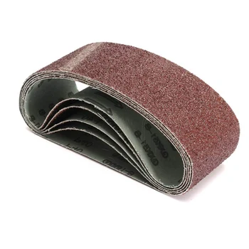 

5pcs 533x75mm 40 Grit Grinding Sanding Belt Abrasive Tool For Wood Furniture Metal and Non-metal Polishing