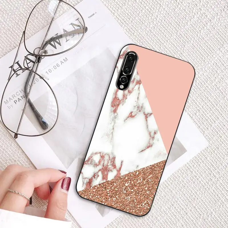 Gold Rose Glitter Love