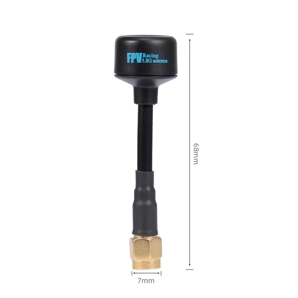 2.5dBi FPV 안테나 RPSMA 각도 MMCX UFO TX RX FPV RC 레이싱 드론 쿼드 콥터 예비 부품 RPSMA RP-SMA