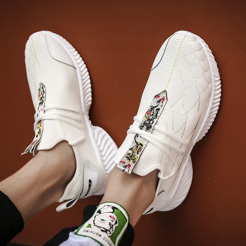 

New Men Running Shoes Outdoor Athletic Walking Sports Shoes Sneakers Breathable Jogging Air Cushioning Male Gym Fitness Sneakers