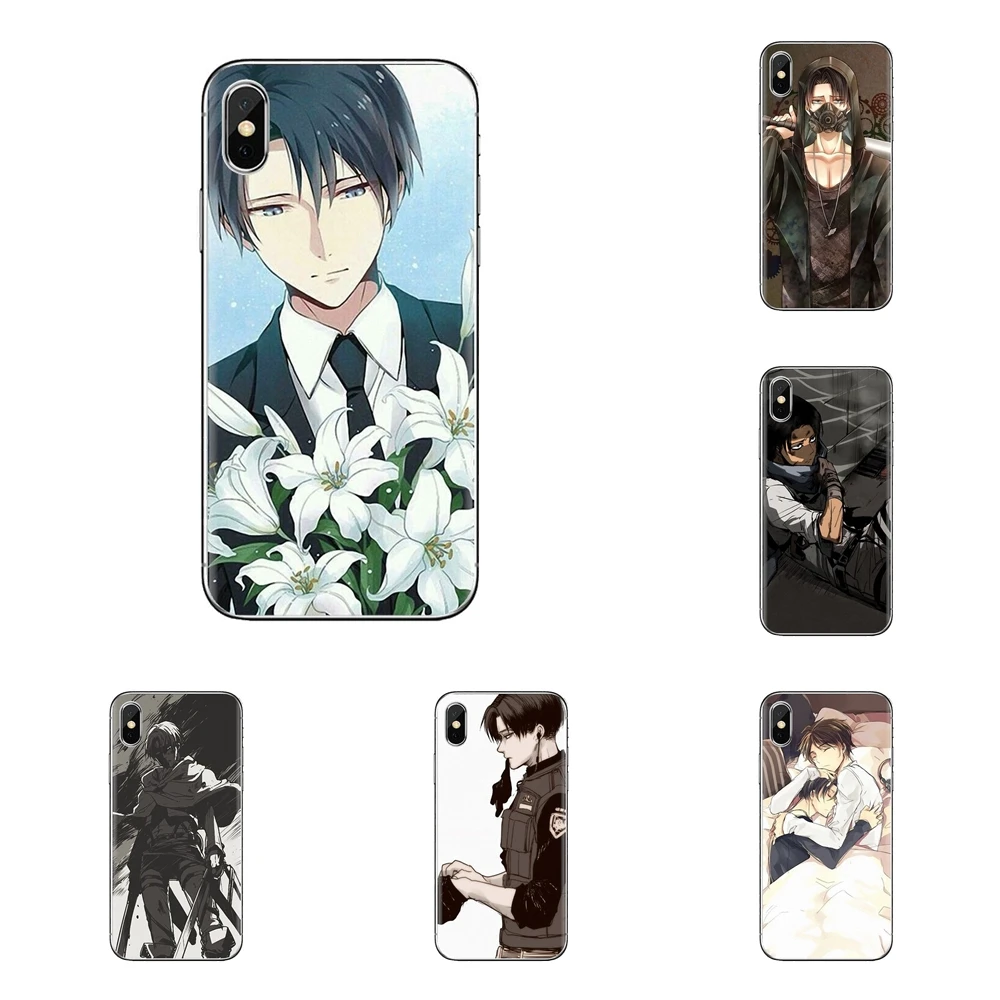 Мягкий прозрачный чехол Levi Ackerman Attack on Titan AMV для Xiaomi Redmi 4A S2 Note 3 3S 4 4X5 Plus 6 7 6A Pro Pocophone F1