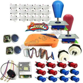 

NEW Pandora Box 5 960 in 1 Arcade kit For Arcade cabinet 960in1 with power supply jamma harness joystick buttons HDMI/VGA Output