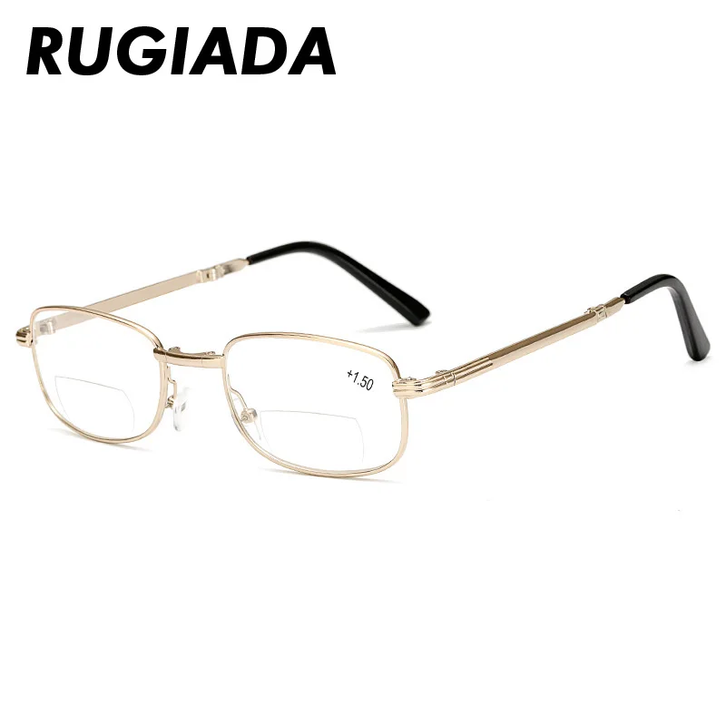 RUGIADA сплав анти-УФ Складные очки для чтения мужской и женский оптический компьютерные очки для дальнозоркости диоптрий 1,0-4,0 RA5027