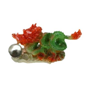 

1 Pc Tea Pet Colorful Dragon Color Changing Resin Creative Simulation Dragon Craft Accessories Kung Fu Tea Home Decor Ornament