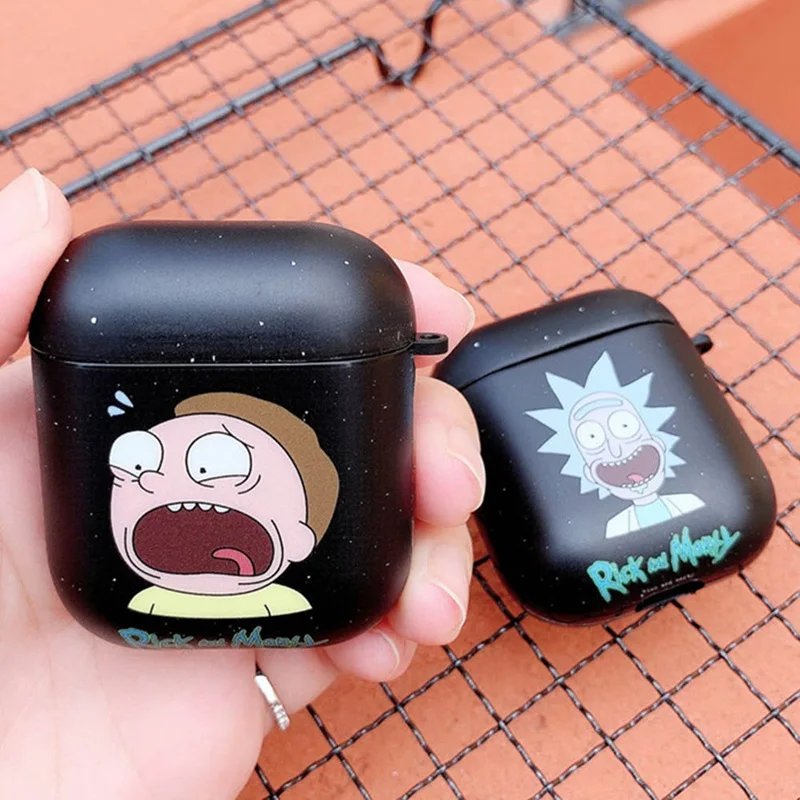 Высокое качество Рик и Морти Смит чехлы для наушников для Apple Airpods 1/2 Мягкий ТПУ силиконовый защитный чехол для наушников