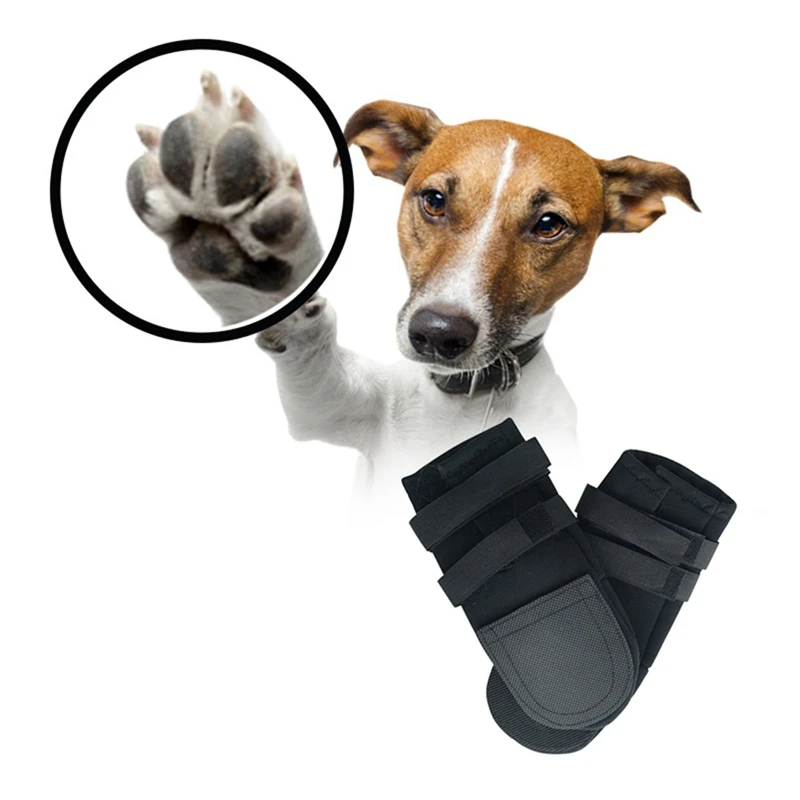 2 шт. защита для передней части стопы собаки для собак, уличная дышащая водонепроницаемая обувь для собак, защитная прогулочная обувь