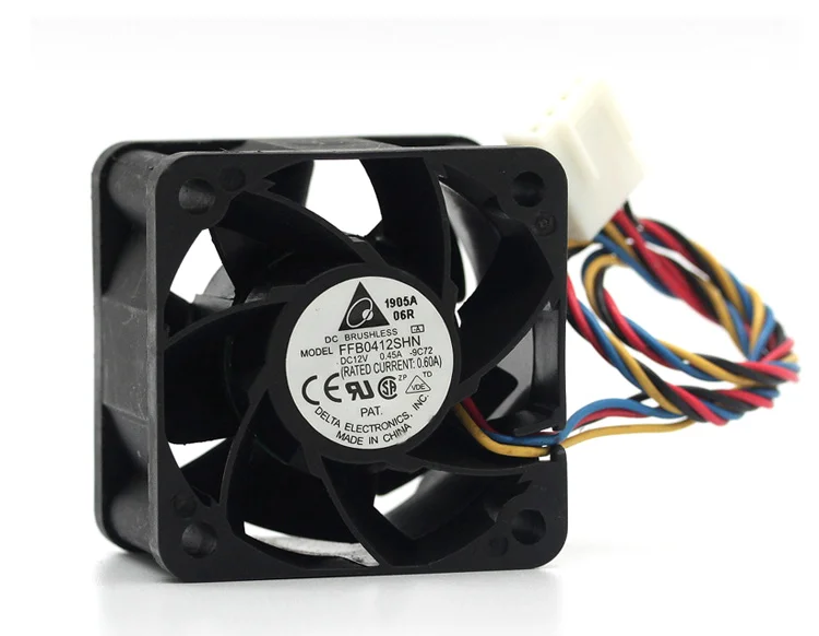 Вентилятор охлаждения для delta FFB0412SHN 40X28mm PWM 12 В 0 45a pwm|Кулеры/вентиляторы/системы