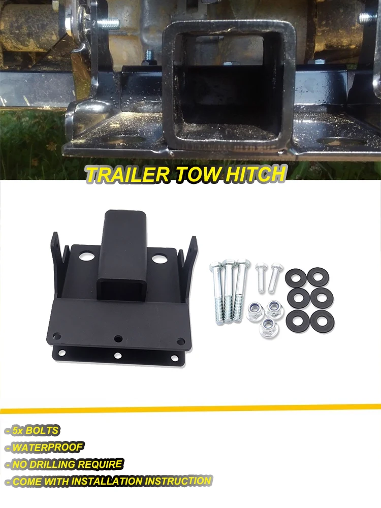 Для Kawasaki Mule 600 610 и MULE SX задний Реверс 2 дюймов приемник трейлер буксировочная сцепка