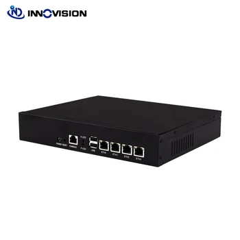 Billige Mini 1HE/Desktop 4GBe Lans Netzwerk Server Barebone